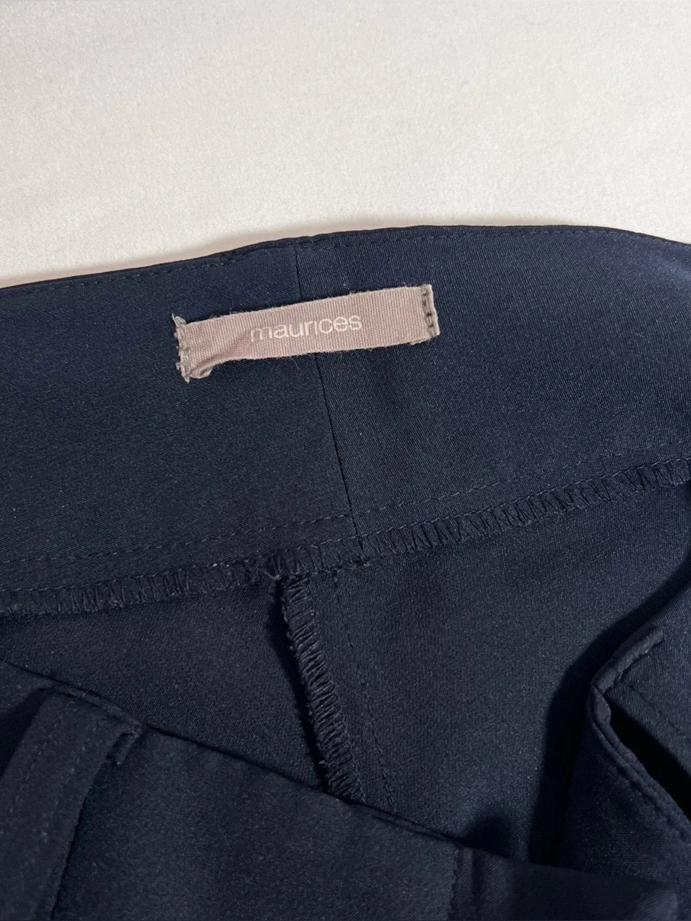 Maurice’s Dress Cropped Pants Dark Navy Blue Size 11/12